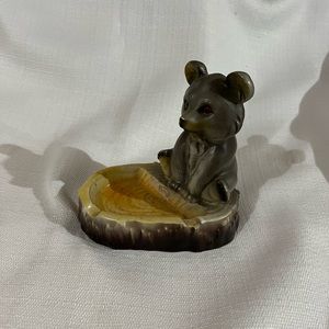 Ceramic Bear Ashtray